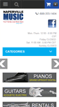 Mobile Screenshot of napervillemusic.com